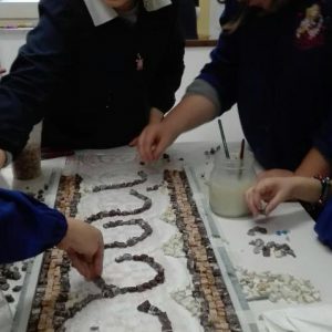 associazione in tessere mosaico artistico