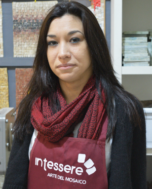Valentina Vezzani - Vice Presidente Intessere, arte del mosaico artistico