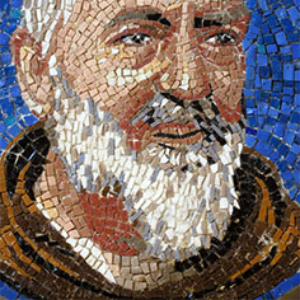 arte-sacra-padre-pio-mosaico moderno