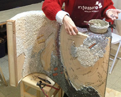 corso di mosaico - mosaico e scultura