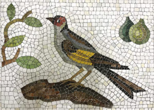 kit mosaico fai da te cardellino